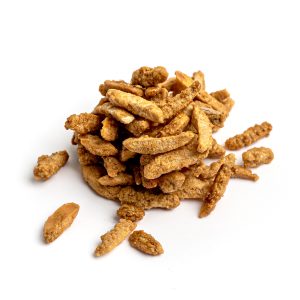 Pralinated almond bits